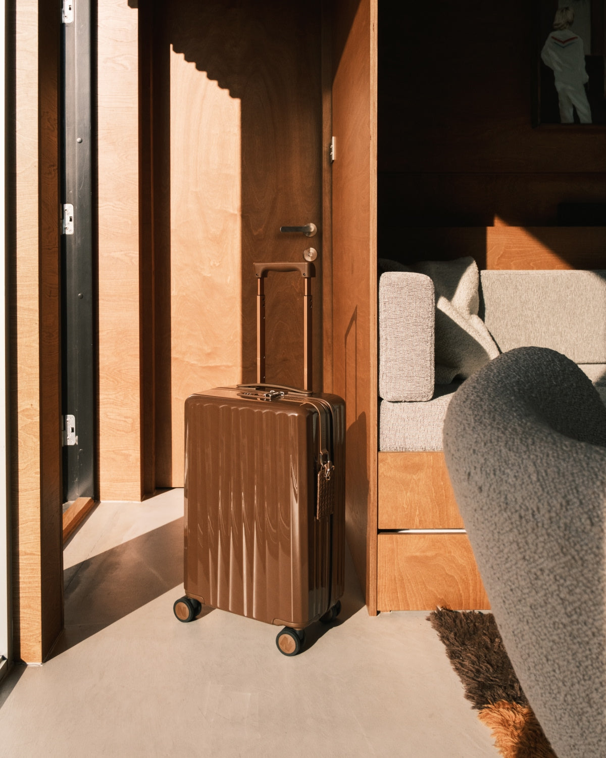 Chestnut Brown - Bold Cabin Bag V2 + Bold Check-In (M) Bag V2 - Bold Check-In (L) Bag V2 Bundle