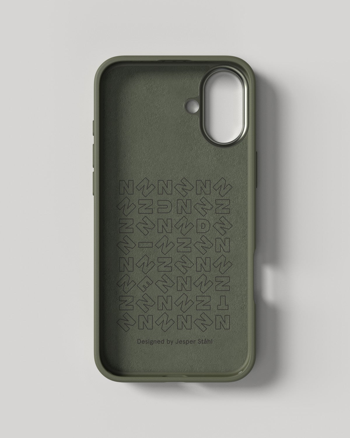 Bold Case - iPhone 16 Plus - Linen Beige & Olive Green