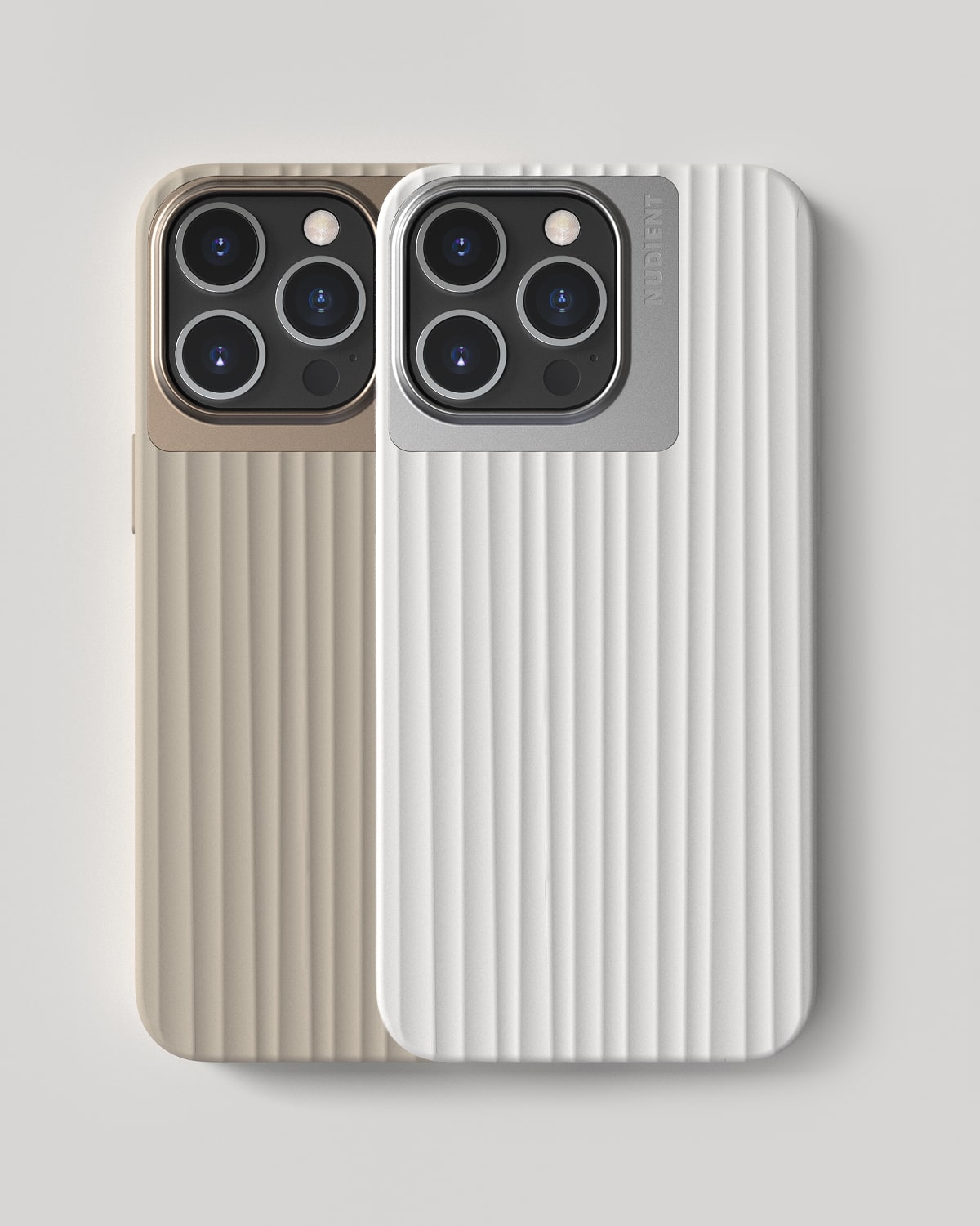 Bold Case - iPhone 15 Pro Max - Linen Beige & Chalk White